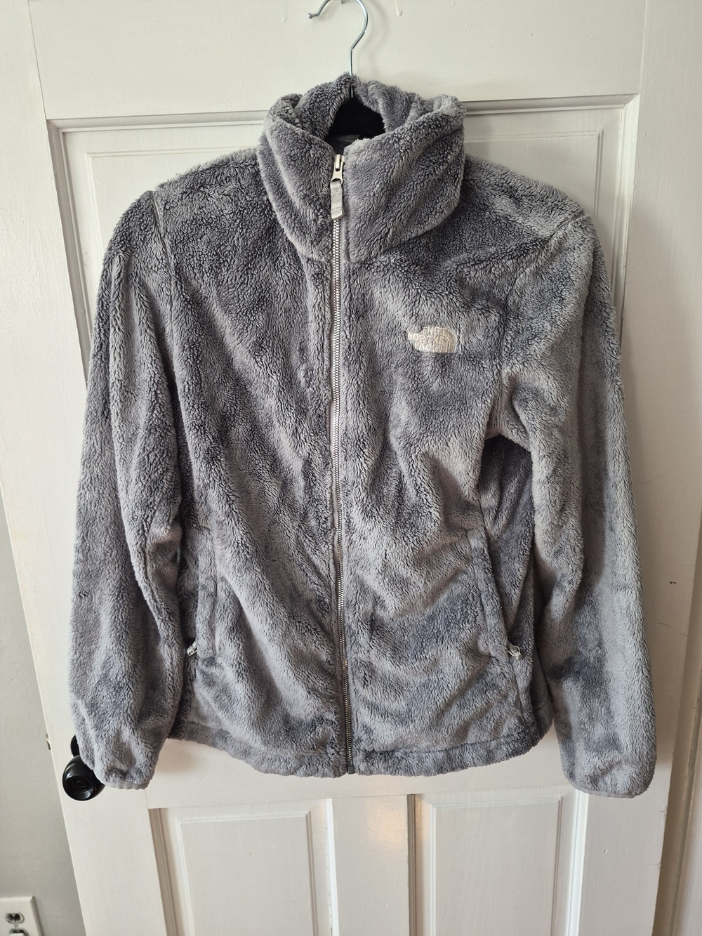 The North Face Gray Fleece Zip-Up Jacket